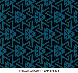 Seamless modern vector illustration with geometric ornament.