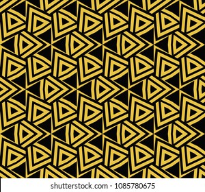 Seamless modern vector illustration with geometric ornament.