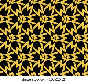 Seamless modern vector illustration with geometric ornament.