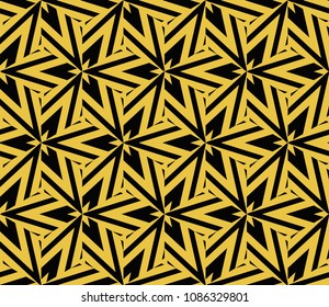 Seamless modern vector illustration with geometric ornament.