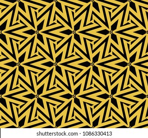 Seamless modern vector illustration with geometric ornament.