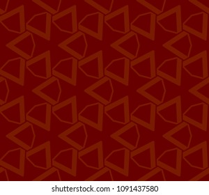 Seamless modern vector illustration with geometric ornament.