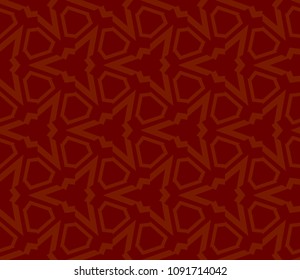 Seamless modern vector illustration with geometric ornament.