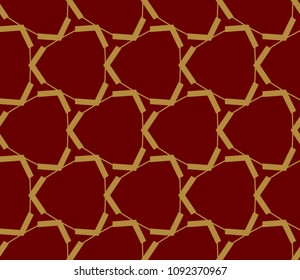 Seamless modern vector illustration with geometric ornament.