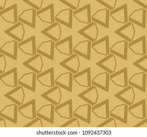 Seamless modern vector illustration with geometric ornament.