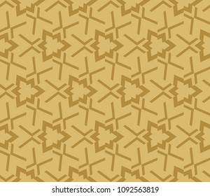Seamless modern vector illustration with geometric ornament.