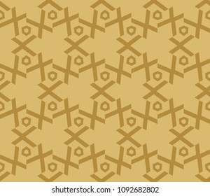 Seamless modern vector illustration with geometric ornament.