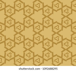 Seamless modern vector illustration with geometric ornament.