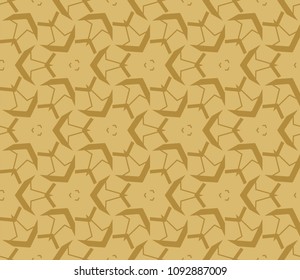 Seamless modern vector illustration with geometric ornament.