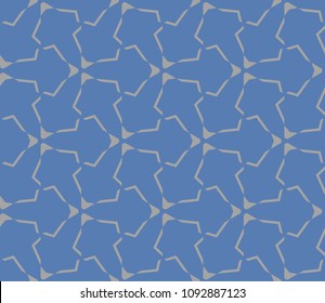 Seamless modern vector illustration with geometric ornament.