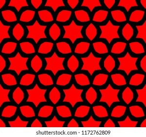 Seamless modern vector illustration with geometric ornament.