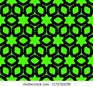 Seamless modern vector illustration with geometric ornament.
