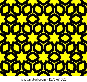 Seamless modern vector illustration with geometric ornament.