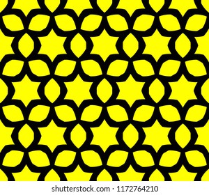 Seamless modern vector illustration with geometric ornament.