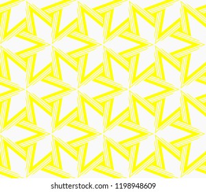 Seamless modern vector illustration with geometric ornament.
