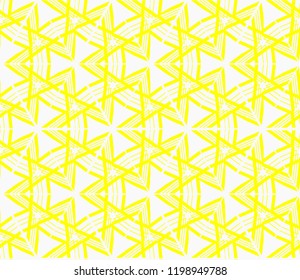 Seamless modern vector illustration with geometric ornament.