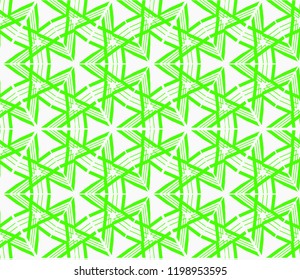 Seamless modern vector illustration with geometric ornament.