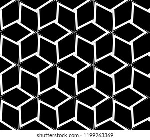 Seamless modern vector illustration with geometric ornament.