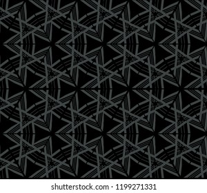 Seamless modern vector illustration with geometric ornament.
