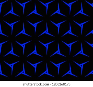 Seamless modern vector illustration with geometric ornament.