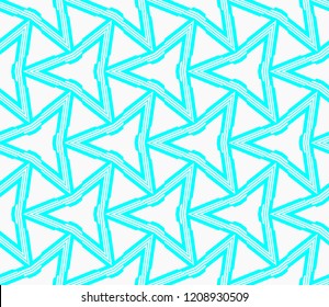Seamless modern vector illustration with geometric ornament.