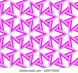Seamless modern vector illustration with geometric ornament.