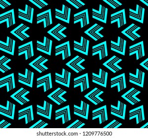 Seamless modern vector illustration with geometric ornament.