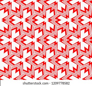 Seamless modern vector illustration with geometric ornament.