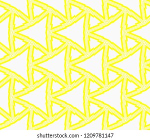 Seamless modern vector illustration with geometric ornament.