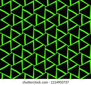 Seamless modern vector illustration with geometric ornament.