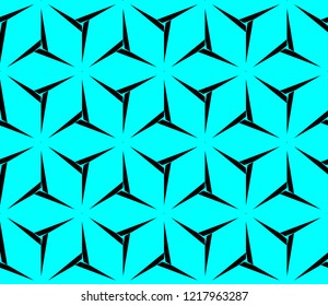 Seamless modern vector illustration with geometric ornament.
