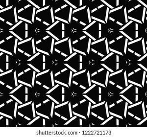 Seamless modern vector illustration with geometric ornament.