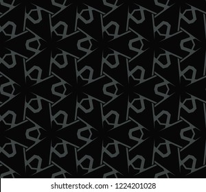 Seamless modern vector illustration with geometric ornament.