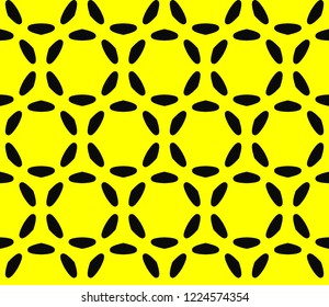 Seamless modern vector illustration with geometric ornament.