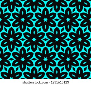 Seamless modern vector illustration with geometric ornament.