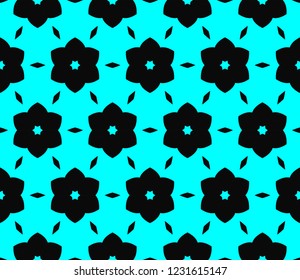Seamless modern vector illustration with geometric ornament.