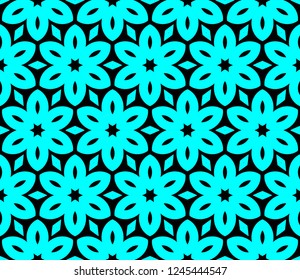 Seamless modern vector illustration with geometric ornament.