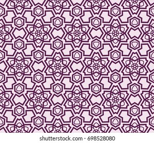 Seamless modern vector illustration with geometric ornament.