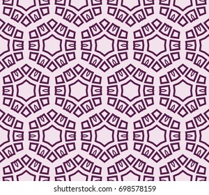 Seamless modern vector illustration with geometric ornament.