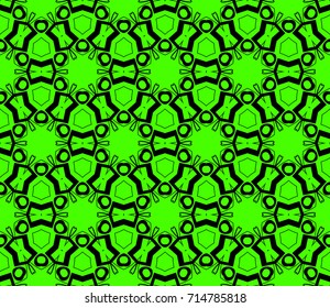 Seamless modern vector illustration with geometric ornament.