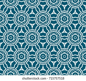Seamless modern vector illustration with geometric ornament.