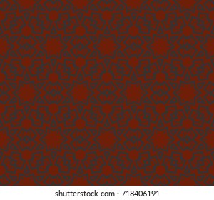 Seamless modern vector illustration with geometric ornament.
