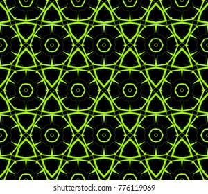 Seamless modern vector illustration with geometric ornament.