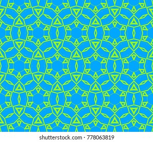 Seamless modern vector illustration with geometric ornament.