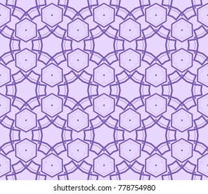 Seamless modern vector illustration with geometric ornament.