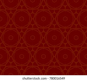 Seamless modern vector illustration with geometric ornament.