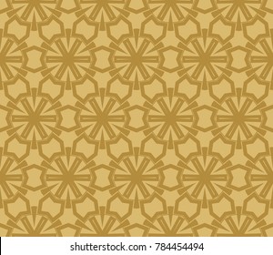 Seamless modern vector illustration with geometric ornament.