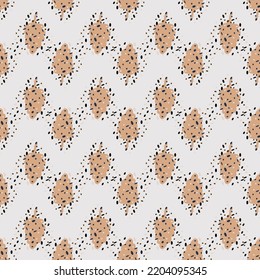 Seamless modern vector pattern. Decorative abstract background. 
