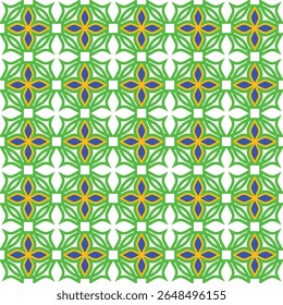 Seamless modern vector pattern featuring clean geometric shapes and minimalistic design elements. Crafted in a contemporary flat style, this pattern is perfect for use in branding, packaging, textiles