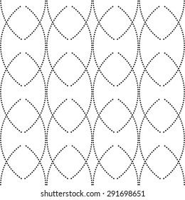 seamless monochrome abstract patterns - vector illustration